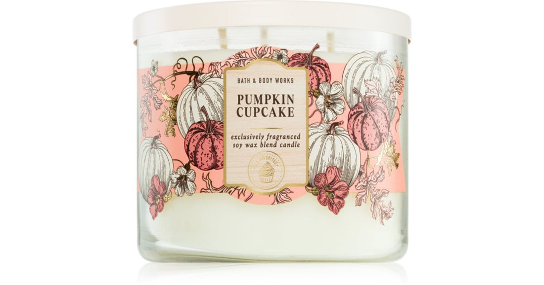 Bath &amp; Body Works Pumpkin Cupcake duftlys 411 g