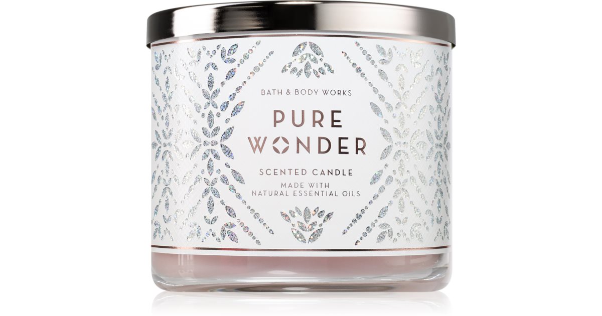 Bath &amp; Body Works Pure Wonder geurkaars 411 gr