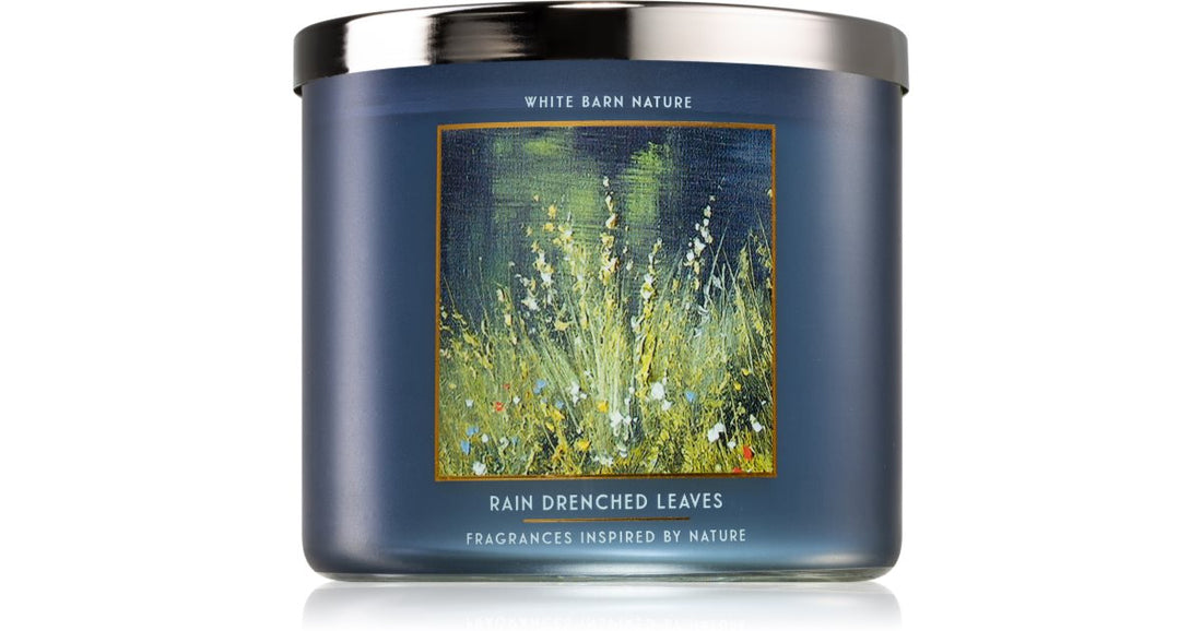 Bath &amp; Body Works Folhas Encharcadas de Chuva 411 g