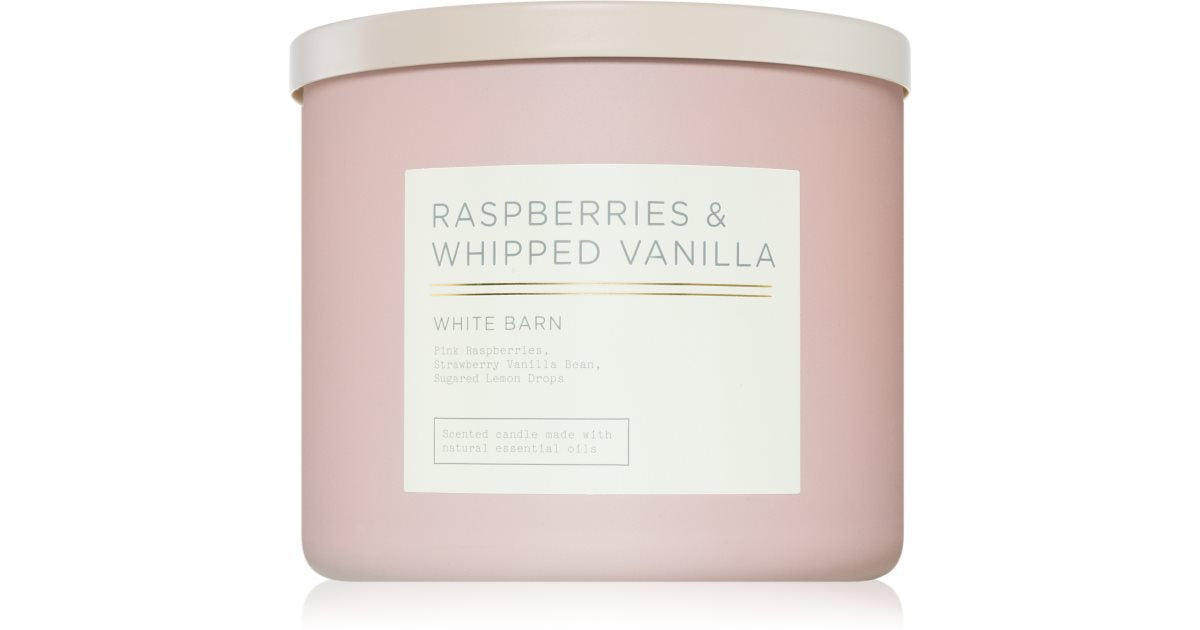 Bath &amp; Body Works Raspberry &amp; Whipped Vanilla 411 γρ