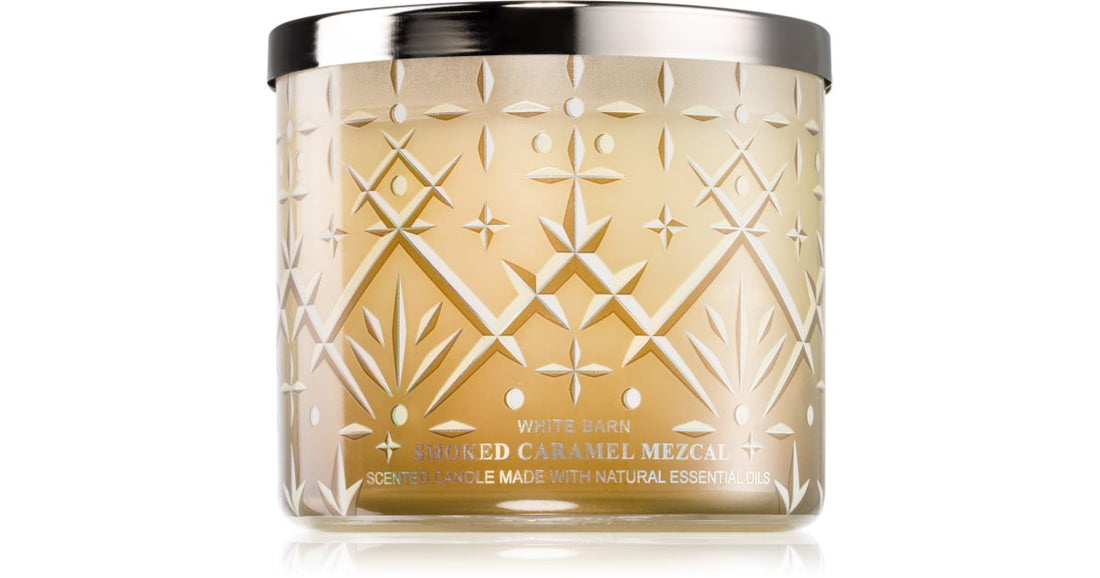 Bath &amp; Body Works קרמל מעושן Mezcal 411 גרם