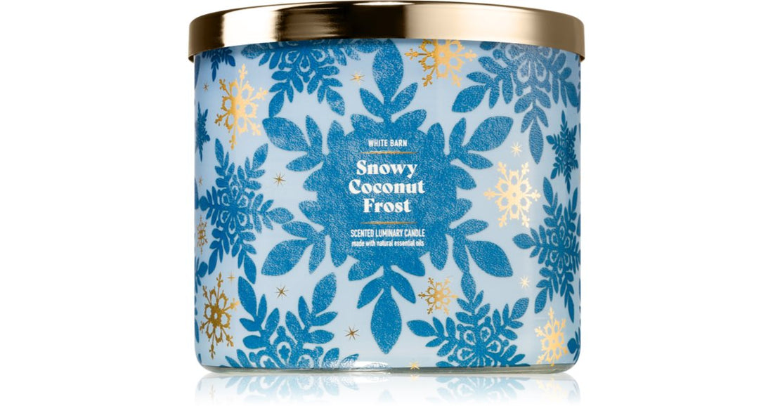 Bath &amp; Body Works Snowy Coconut Frost 411 גרם