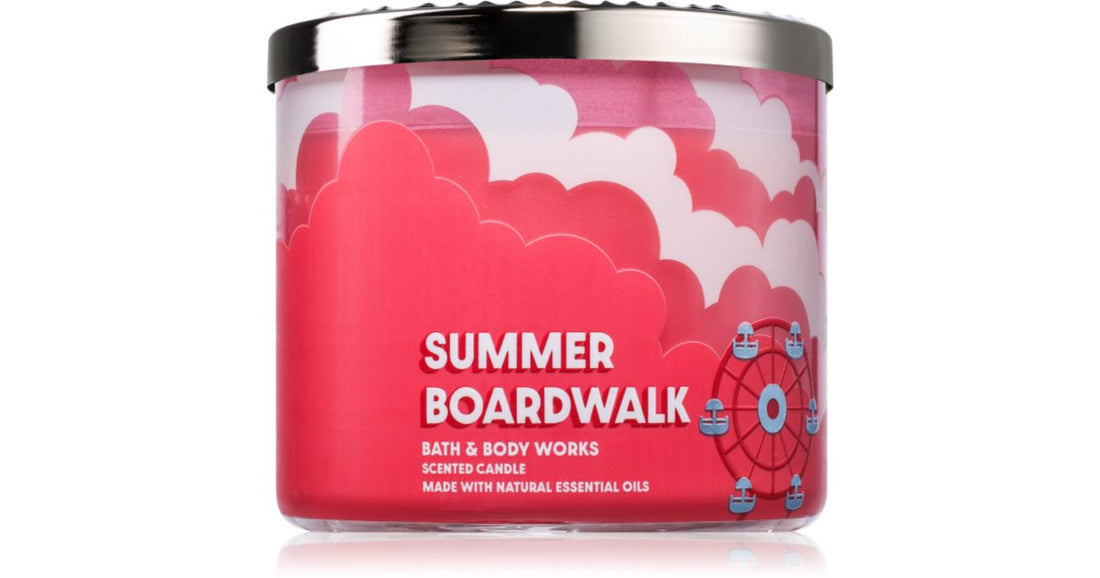 Bath &amp; Body Works Vonná svíčka Summer Boardwalk 411 g