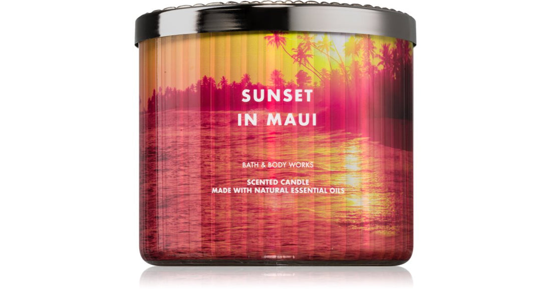 Bath &amp; Body Works Sunset In Maui scented candle 411 g