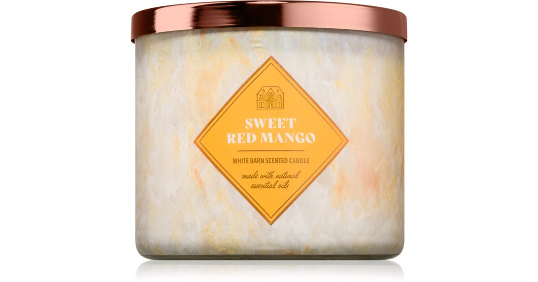 Bath &amp; Body Works Lumanare parfumata Sweet Red Mango 411 g