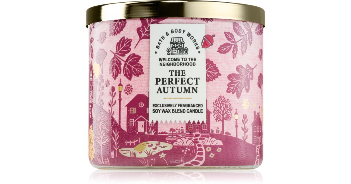 Bath &amp; Body Works The Perfect Autumn doftljus 411 g