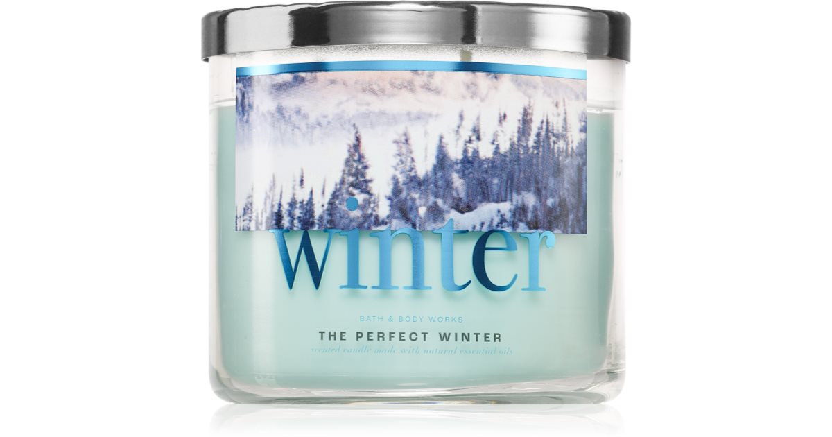 Bath &amp; Body Works The Perfect Winter candela profumata 411 g