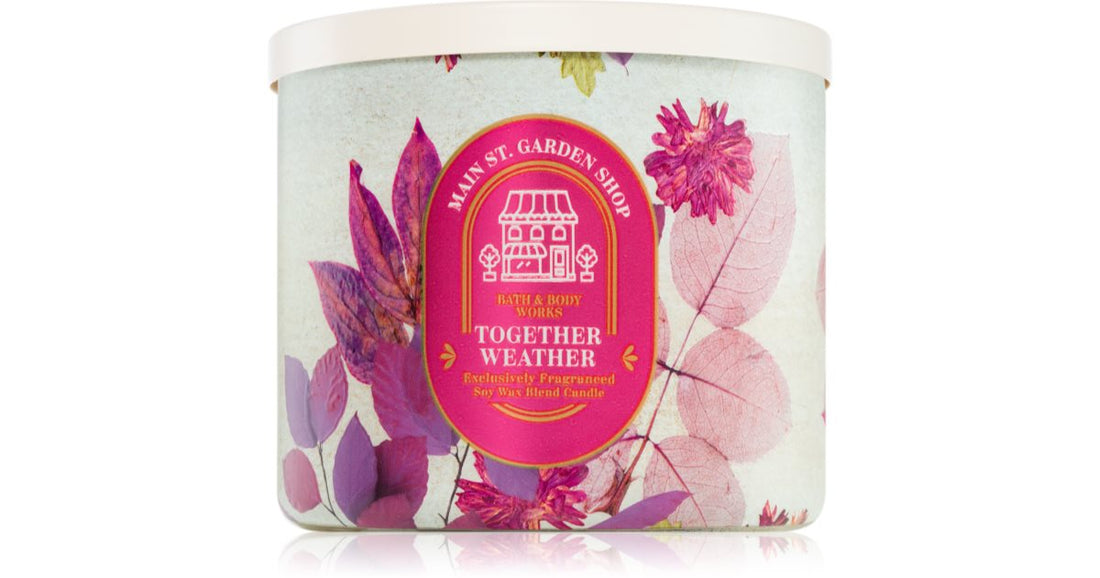 Bath &amp; Body Works Together Weather scented candle 411 g