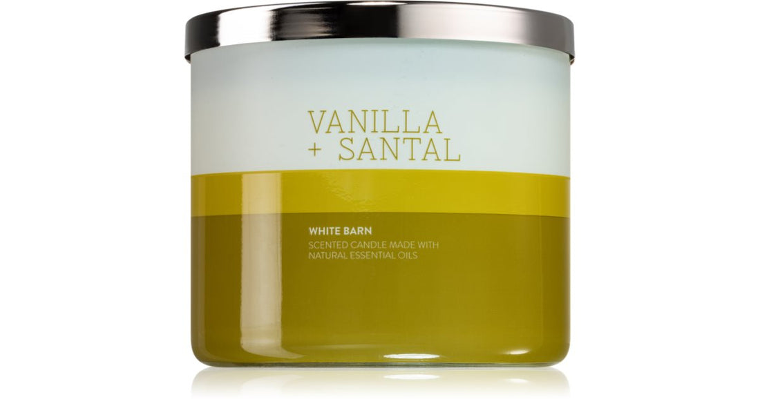 Bath &amp; Body Works Vanilla &amp; Santal 411 גרם