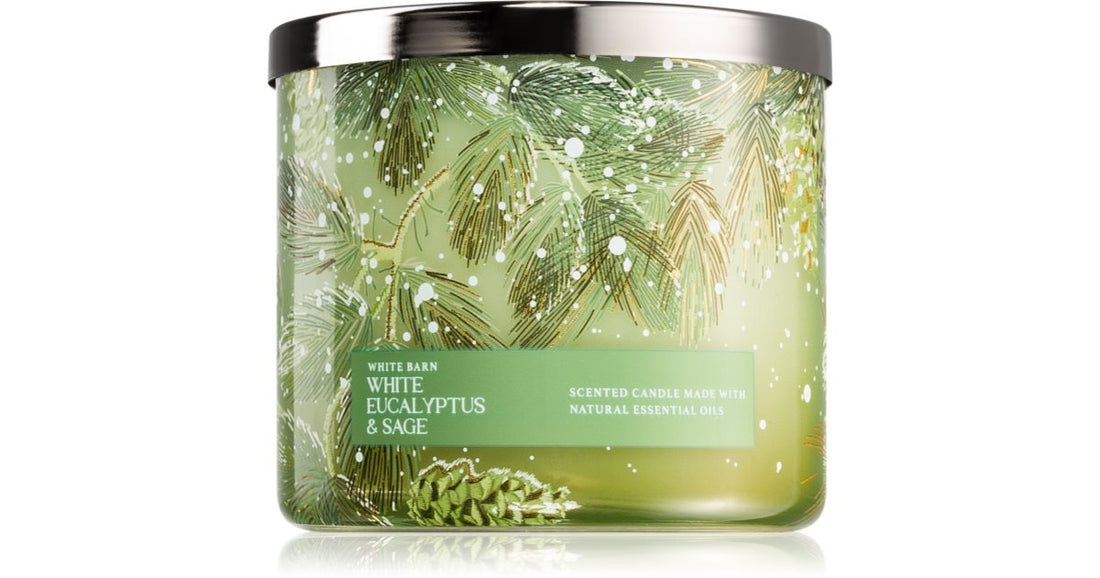 Bath &amp; Body Works Weißer Eukalyptus und Salbei 411 g