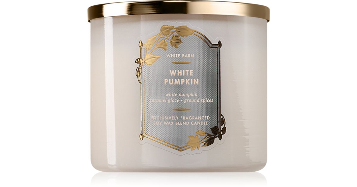 Bath &amp; Body Works Geurkaars Witte Pompoen 411 gr