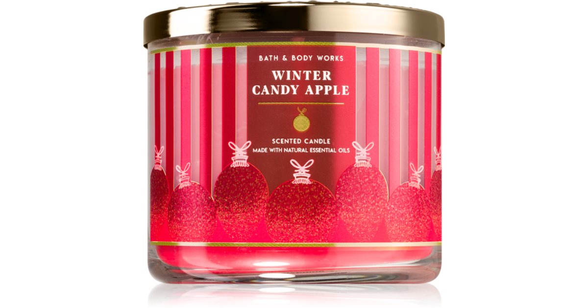 Bath &amp; Body Works حلوى الشتاء التفاح 411 جم