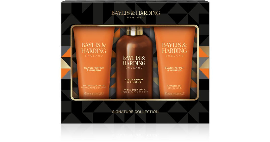 Baylis &amp; Harding sort peber &amp; ginseng