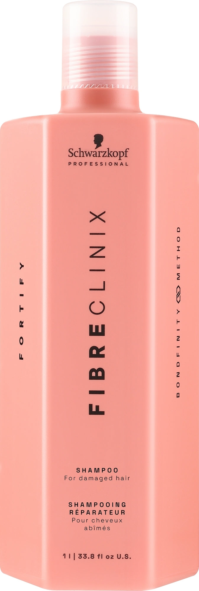 Shampoo rinforzante capelli Schwarzkopf Professional Fiber Clinix Fortify Shampoo 1000 ml