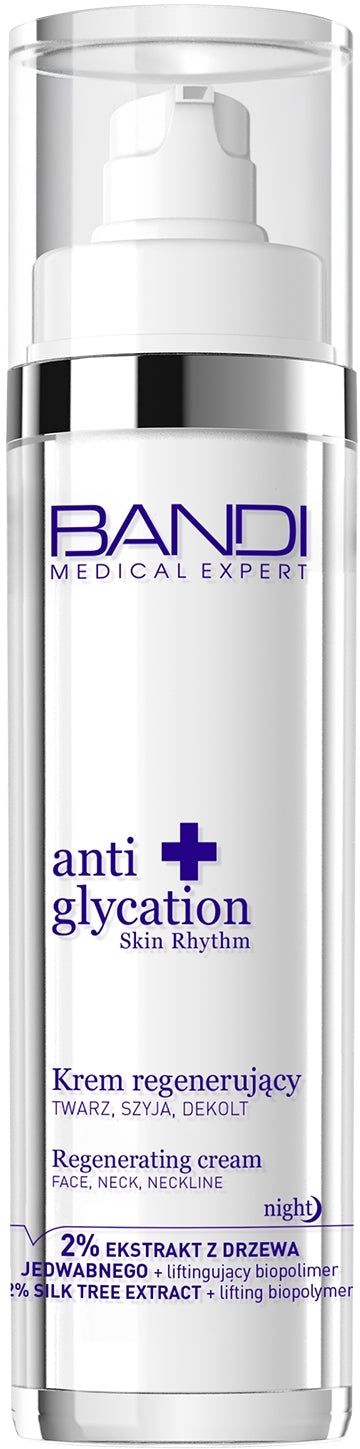 Crema rigenerante per viso, collo e décolleté Bandi Medical Expert Anti Glycation Skin Rhythm Regenerating Cream 50 ml