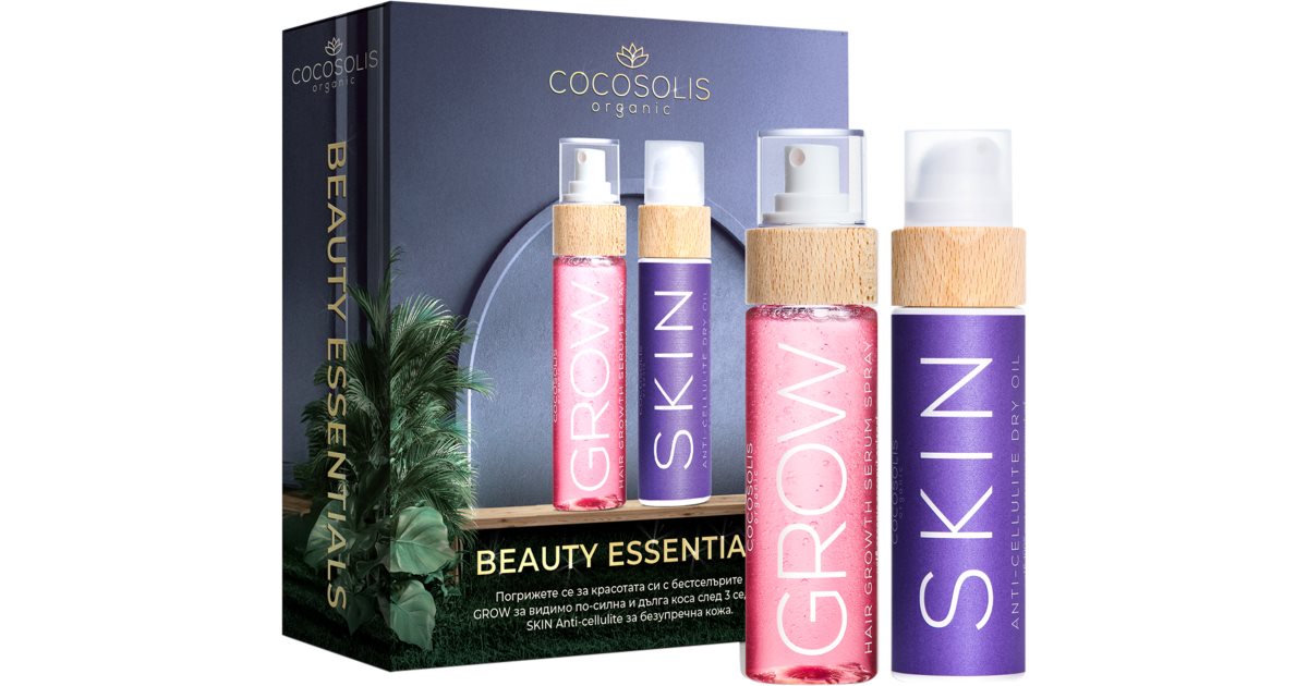 COCOSOLIS Beauty Essentials presentförpackning för kropp och hår 