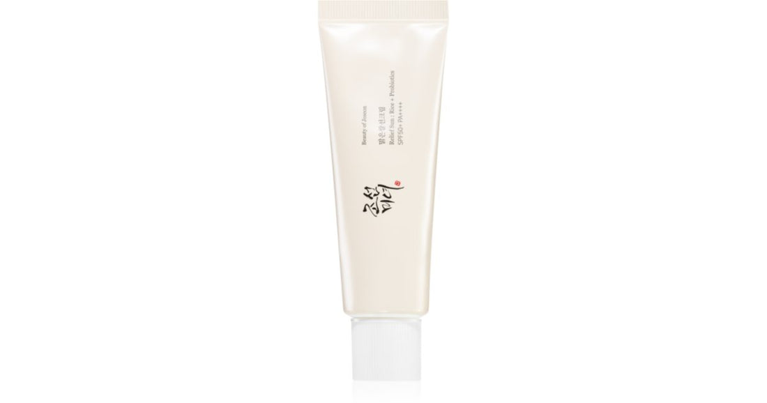 뷰티 오브 조선 릴리프 선 라이스 + 프로바이오틱스 SPF 50+ 얼굴 보호 크림 50 ml