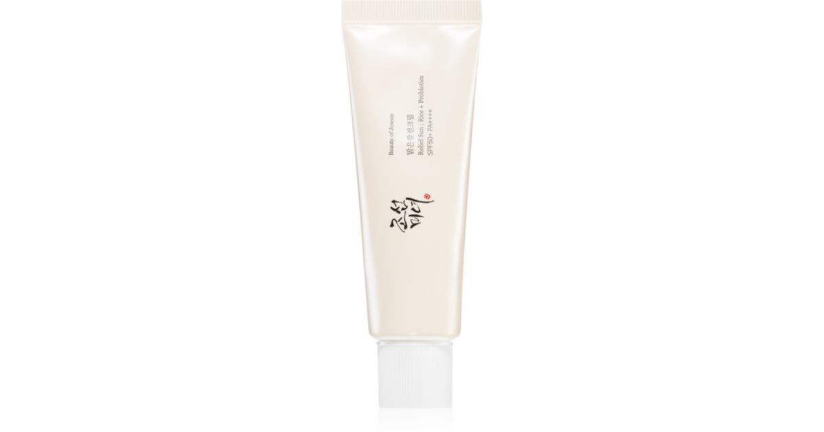 뷰티 오브 조선 릴리프 선 라이스 + 프로바이오틱스 SPF 50+ 얼굴 보호 크림 50 ml