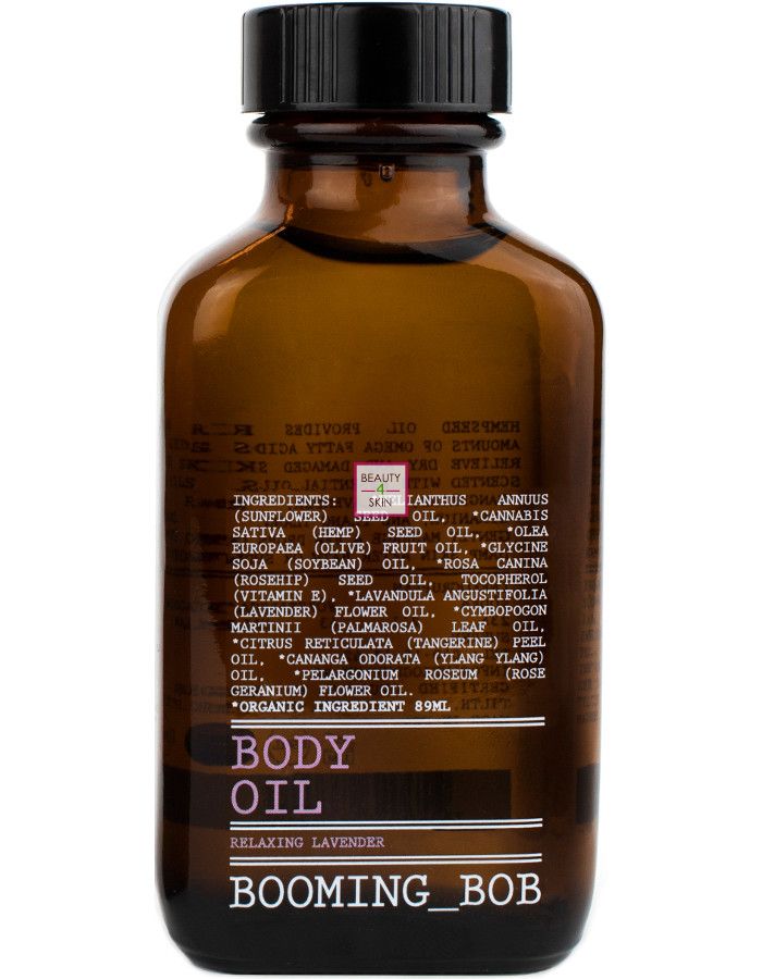 Booming Bob Relaxing Lavender Body Oil 89ml
