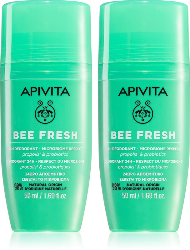 Apivita Bee Fresh Duo deodorante roll-on