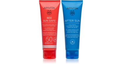Apivita Bee Sun Safe Beach Essentials set solare
