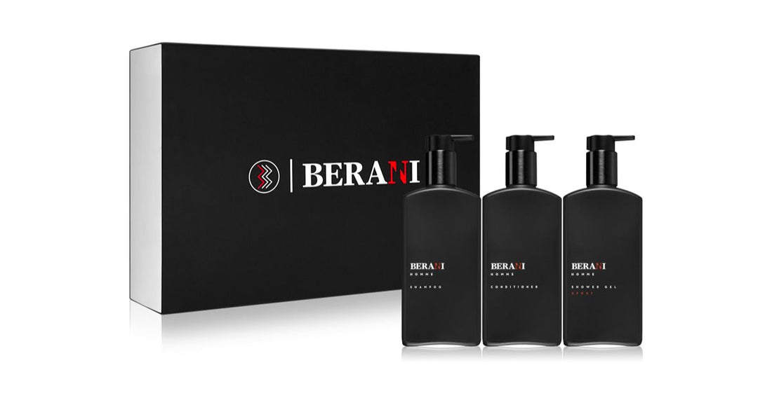 BERANI Homme Bodycare Sportset voor heren