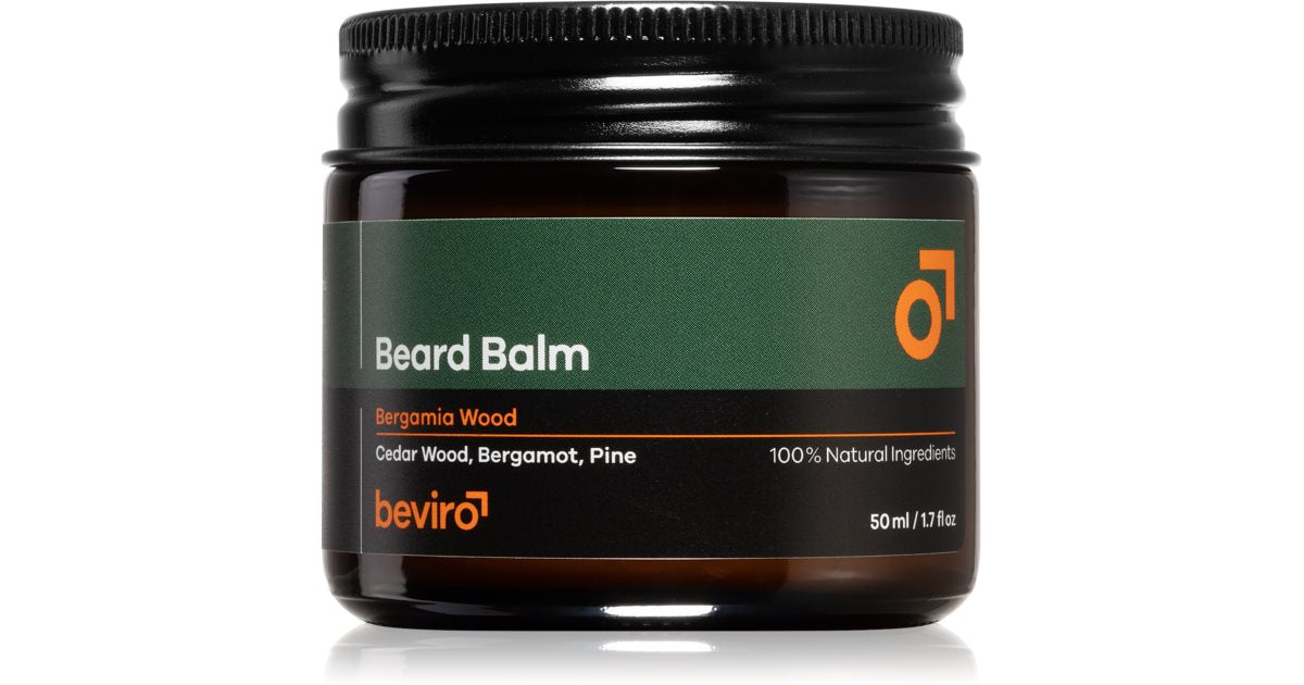 Beviro Bergamia Wood skäggbalsam för män 50 ml