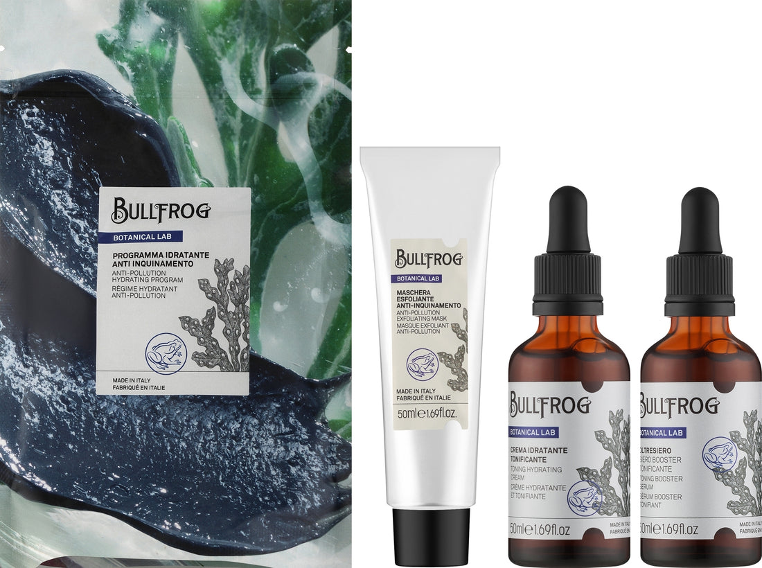 Set Bullfrog Botanical Lab (f/mask/50ml + f/ser/50ml + f/cr/50ml)