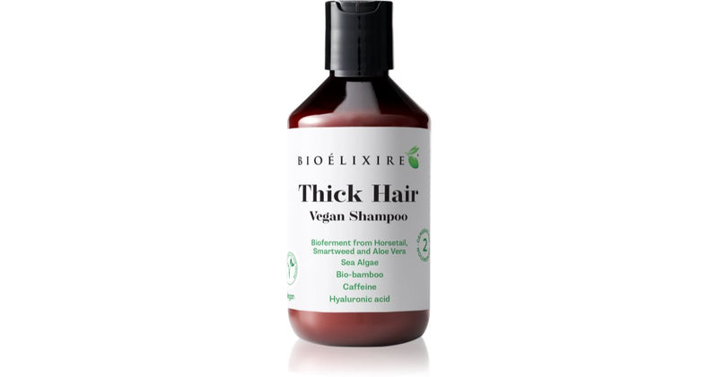 Bioélixire Thick shampoo to stimulate growth and strengthen hair from the roots 300 ml