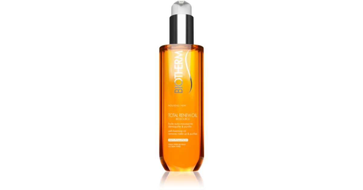 Biotherm Biosource Total Renew Oil pěnový čisticí olej 200 ml