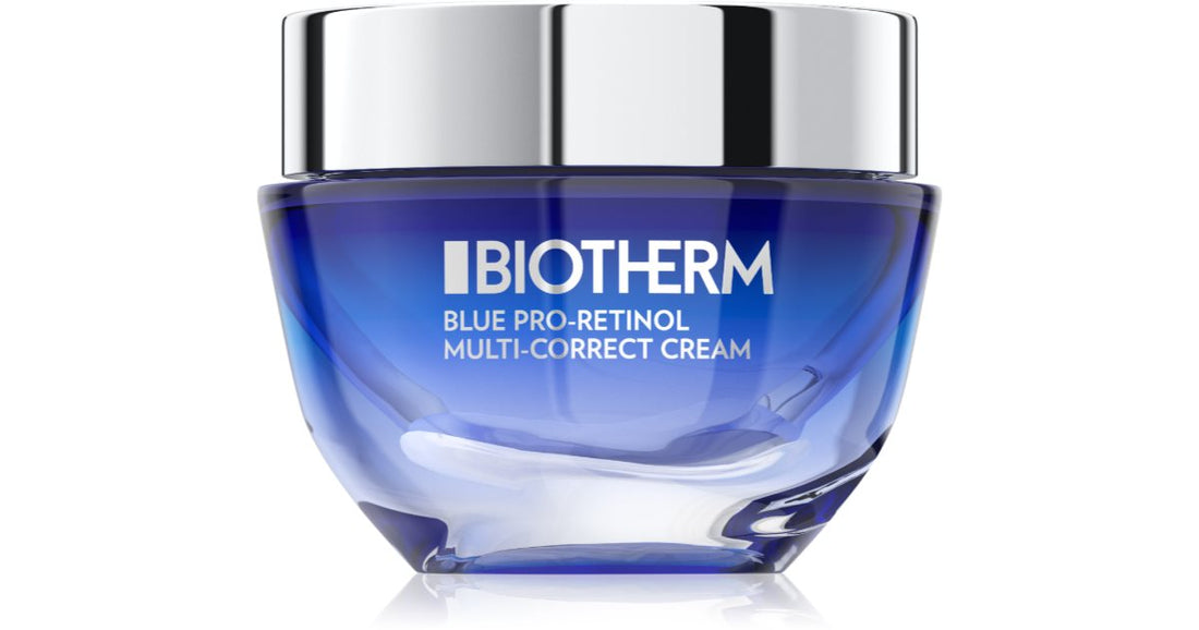 Biotherm Blue Pro-Retinol Multi Krem korygujący przeciw oznakom starzenia z retinolem dla kobiet 50 ml