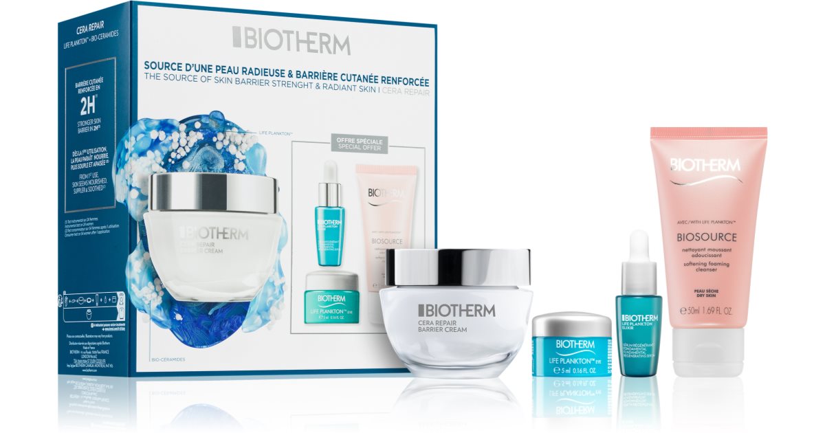 Biotherm Cera Crema Barrera Reparadora caja regalo mujer 1ud