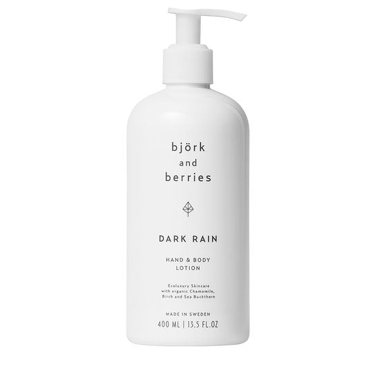 Bjork &amp; Berries Crema de Manos y Cuerpo Dark Rain 400ml