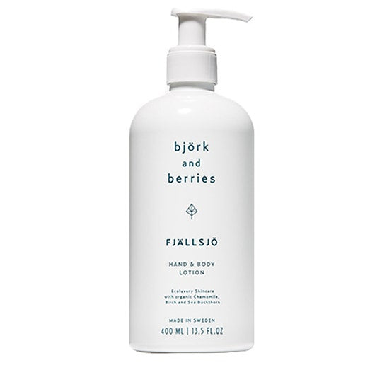 Bjork &amp; Berries Fjallsjo Lotion pour les mains et le corps