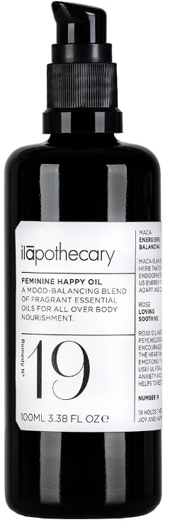 Olio per un corpo felice, 19 Ilapothecary Feminine Happy Body Oil 100 ml