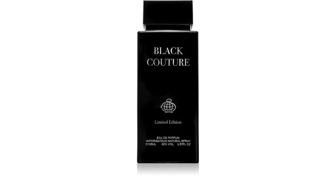 Fragrance World Black Couture Eau de Parfum per uomo 105 ml