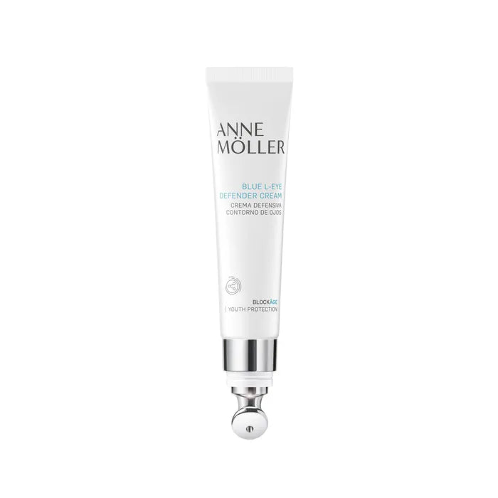 Anne möller BLOCKAGE Blue L-eye Defender Cream - Защитный увлажняющий крем для глаз - 15мл