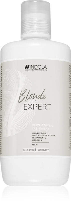 Indola Blond Expert Insta Strong maschera per capelli nutriente per capelli biondi 750 ml