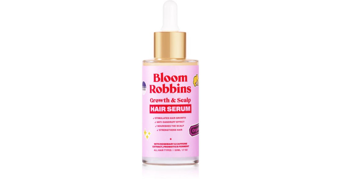 Bloom Robbins Growth &amp; Scalp seerumi kaikille hiustyypeille 50 ml