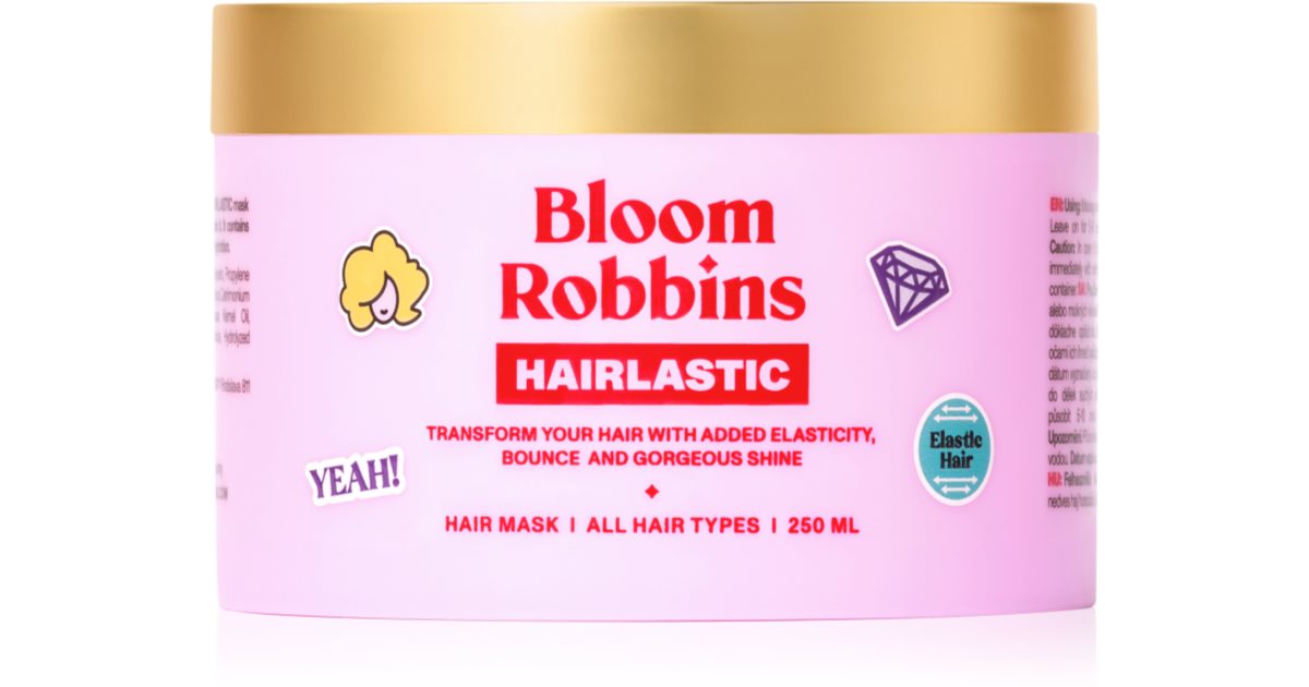 Bloom Robbins Hairlastic maschera per capelli rigenerante e idratante 250 ml