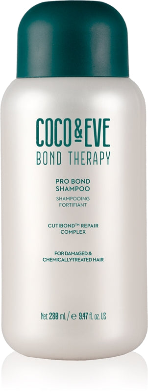 Coco &amp; Eve Bond Therapy Pro Bond Shampoo shampoo rinforzante per capelli rovinati, trattati chimicamente 280 ml