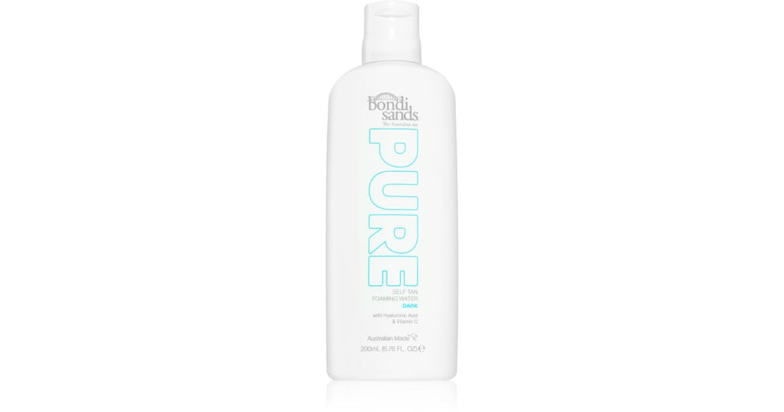 Bondi Sands Pure Water Self-tanning Mousse Mousse autobronzantă închisă cu efect hidratant 200 ml