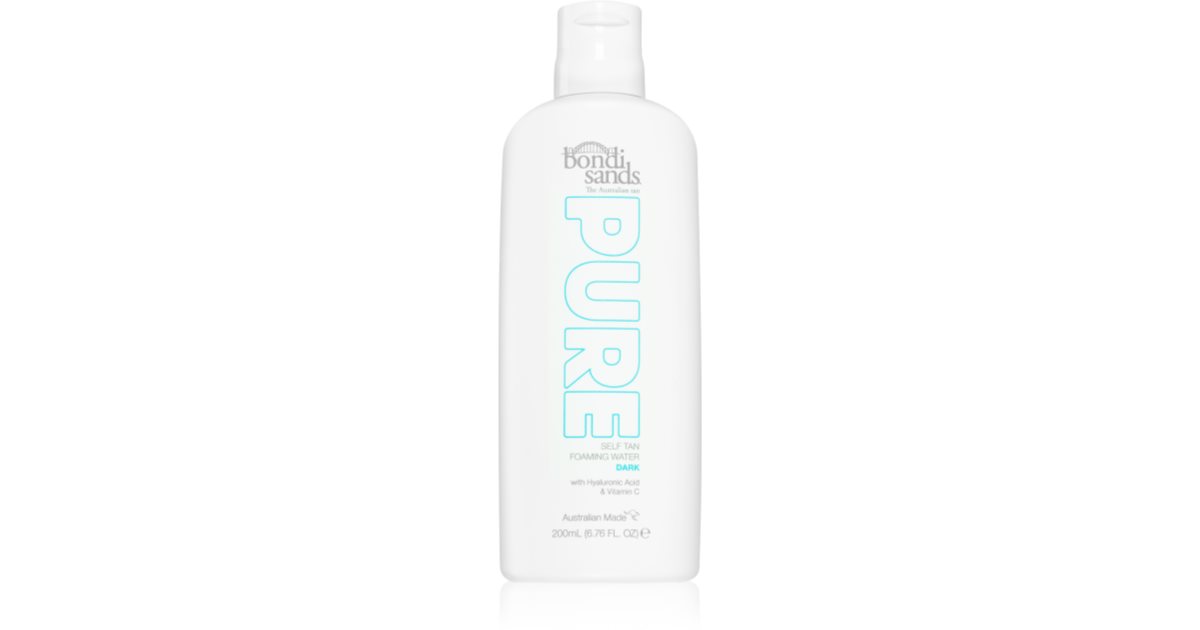 Bondi Sands Mousse Autobronzeadora Pure Water Mousse autobronzeadora escura com efeito hidratante 200 ml