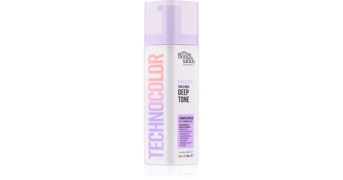 Bondi Sands Technocolor Magenta Samoopalająca Pianka Głęboki Bogaty Ton 200 ml