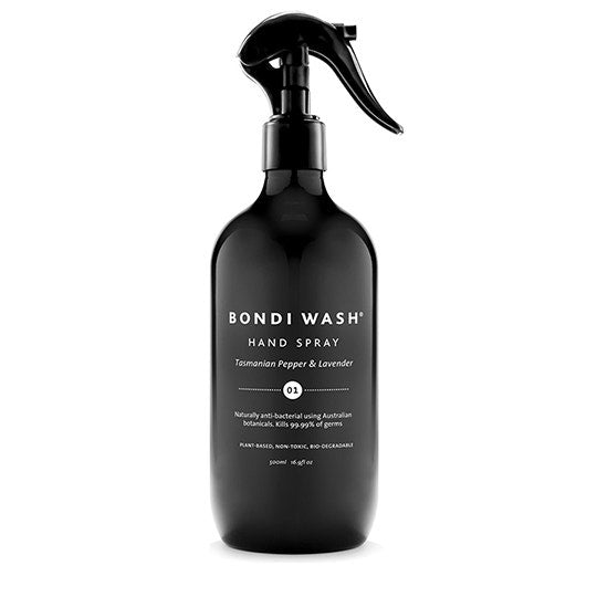 Bondi wash Bondi Tasmania Pepper &amp; Lavender spray limpiador de manos 500 ml