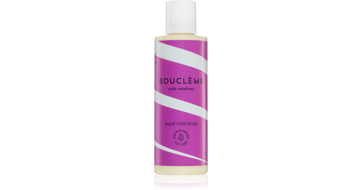 Bouclème Curl Super Hold Styler hårforsterkende gel for bølget og krøllete hår 250 ml