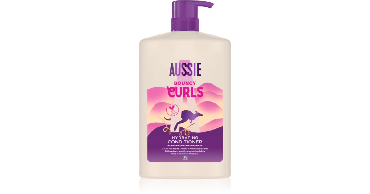 Aussie Bouncy Curls hydraterende conditioner voor krullend haar 1000 ml 
