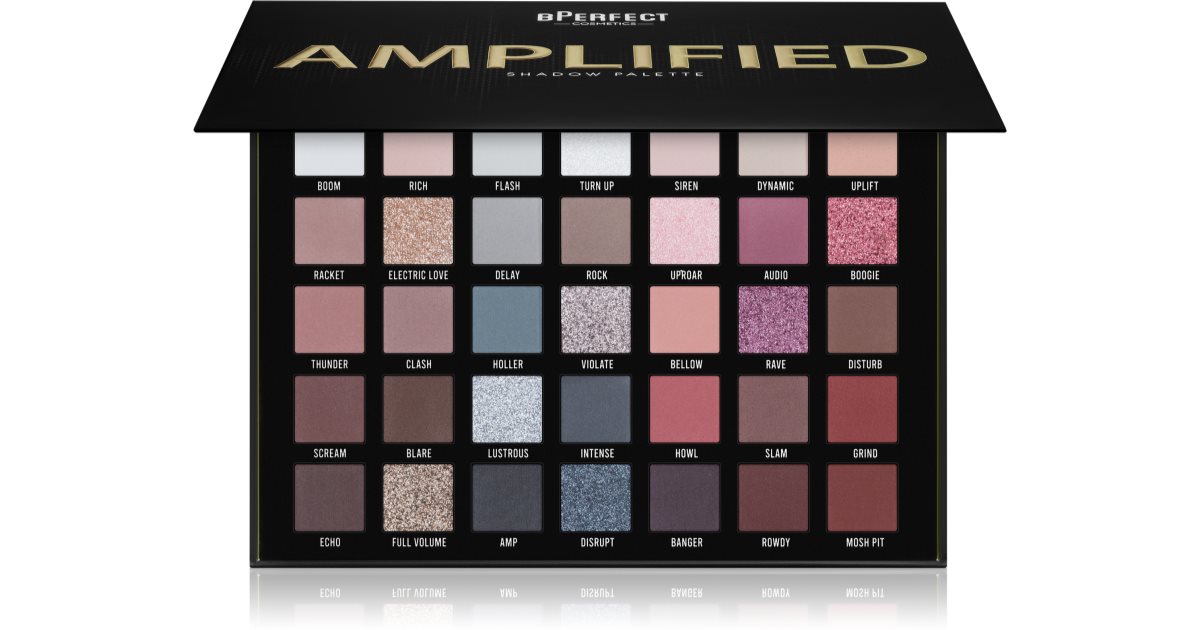 paleta de sombras de ojos BPerfect Amplificado 52 g