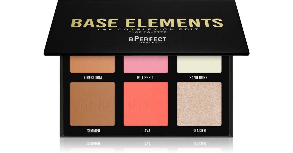 BPerfect Base Elements The Complexion Edit multifunktionel ansigtspalette 27 g