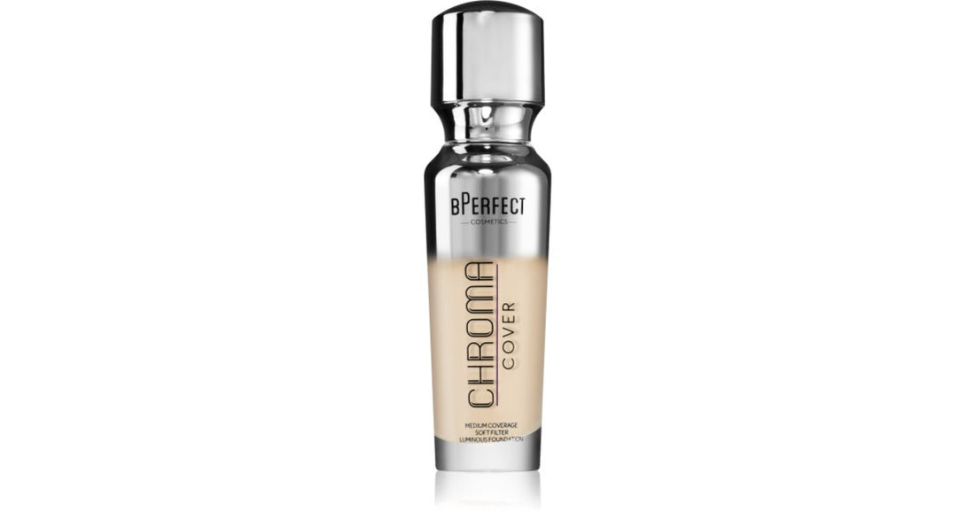 BPerfect Chroma Cover Lichtgevende, verhelderende vloeibare foundation kleur C1 30 ml